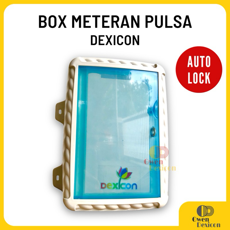 BOX METERAN LISTRIK DEXICON / TUTUP BOX PELINDUNG METERAN LISTRIK PLN / BOX KWH / BOX METERAN PULSA