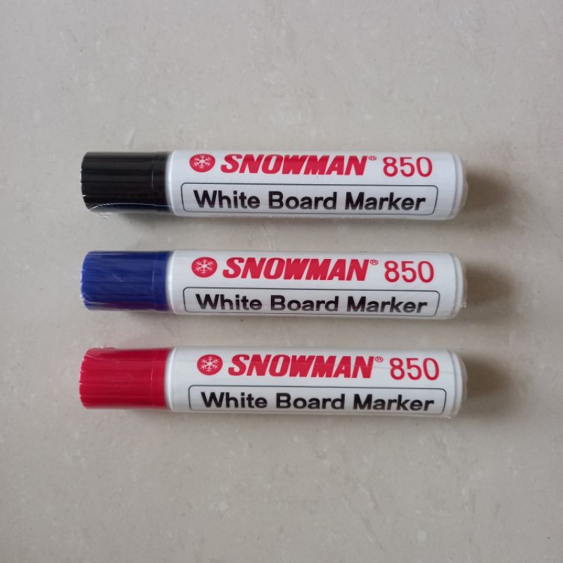 

[ ECER MURAH ] SPIDOL SNOWMAN WHITEBOARD BESAR JUMBO ABG 850 [ 3 Varian Warna ]