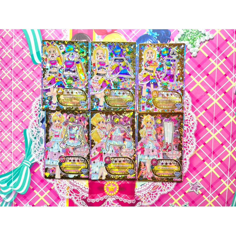 Kartu Aikatsu Friends Asli Premium Set Colorful Shake Classical Ange Emma Hinata Karen Kamishiro Sha