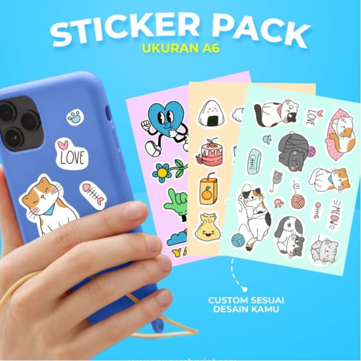 

Stiker Vinyl Deco Pack | Stiker Aesthetic Lucu | Stiker DIY HP Custom | Stiker Pack