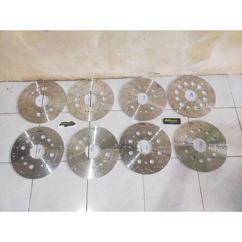 Piringan Stenlis Kumis Diameter 300mm 320mm Tebal 5mm Tanpa Breket Pnp Megapro TigerRevo Scorpio Jup