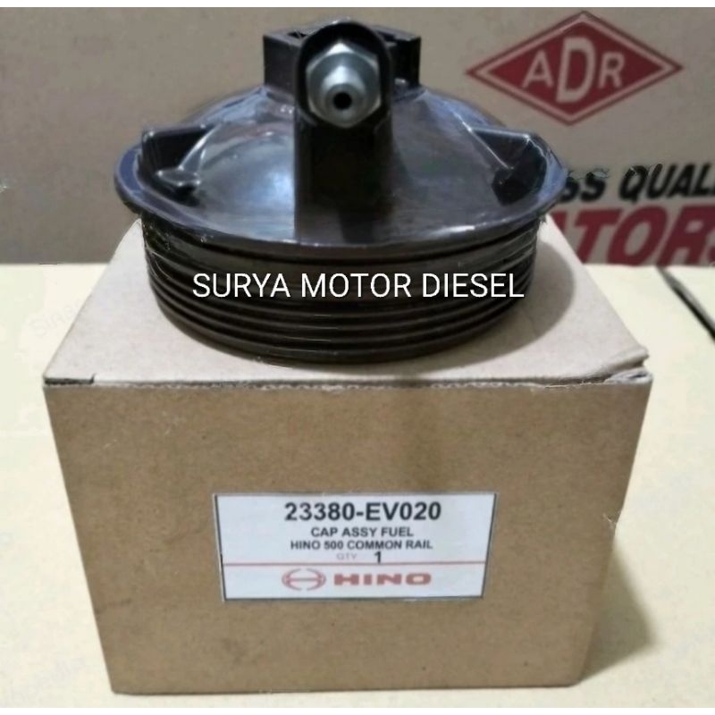23380-EV020 TUTUP FILTER COMMONRAIL HINO 500 FM265 FM285 CAP ASSY FUEL