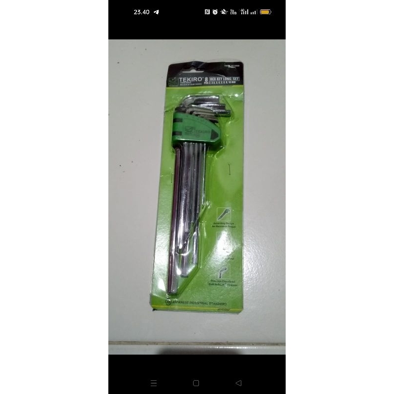Kunci L TEKIRO 1 set
