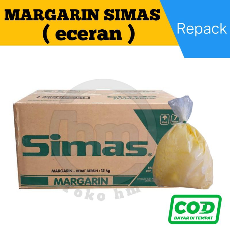 Margarin SIMAS / mentega SIMAS eceran ( Repack) 100gr / 250gr