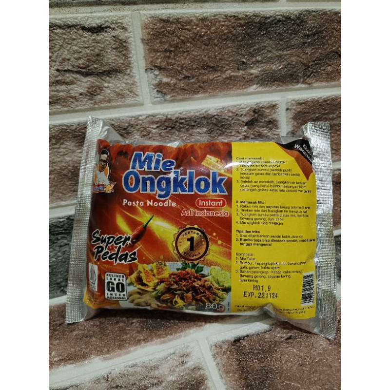 

Mie Ongklok Instant Mas Desta