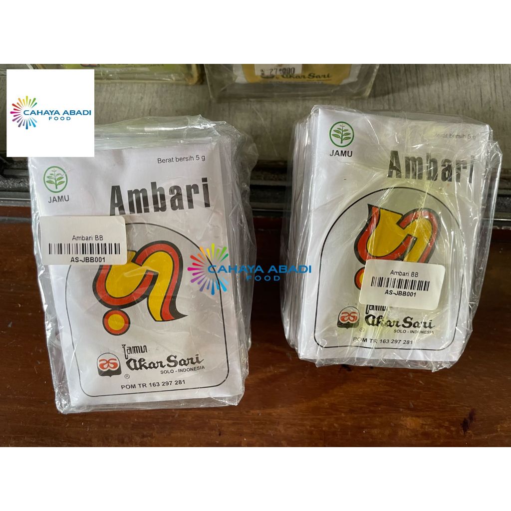 

Jamu Akar Sari - Ambari Bubuk Isi 8pcs - Untuk Meringankan Gejala Wasir