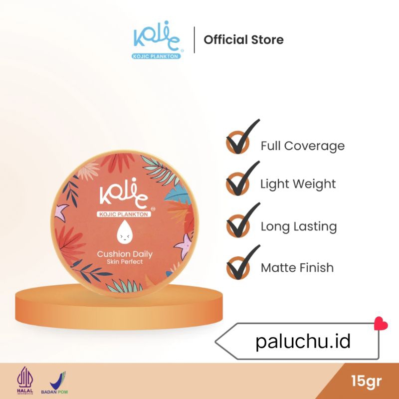 KOJIC PLANKTON Cushion Daily Skin Perfect 15gr