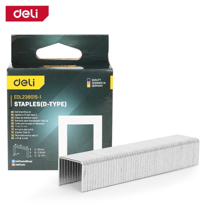 

Deli Staple Gun Refill / Isi Ulang Staples Tembak Tipe D EDL23801X-1