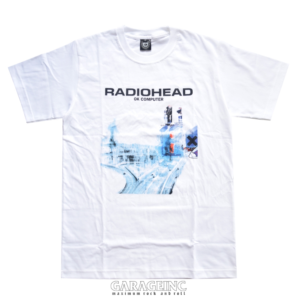 kaos band radiohead ok computer