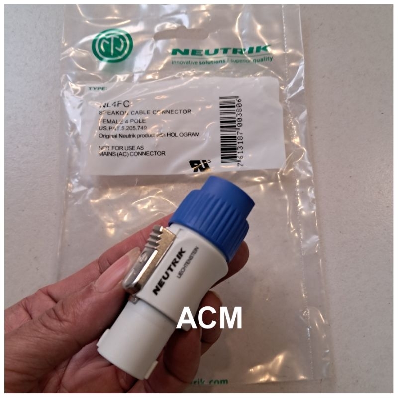 JACK SPIKON NL4FC SPIKON SPEAKER PASIF 4 PIN