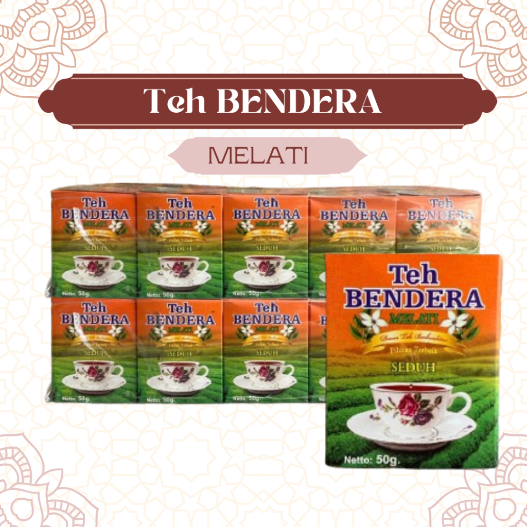 

Teh Bendera Tubruk Melati 10 pcs x 50gr