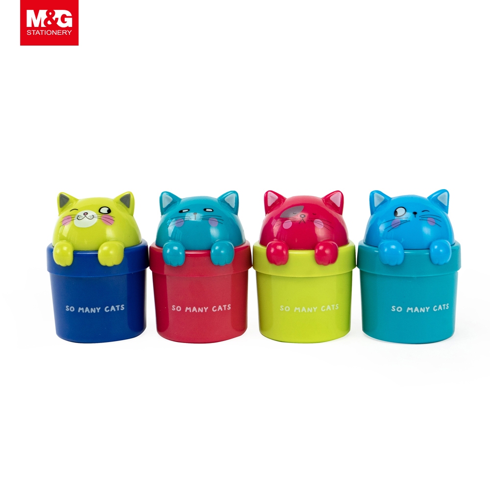 

M&G So Many Cats APSN1292 Cat Design Pencil Sharpener Original Serutan Rautan Pensil