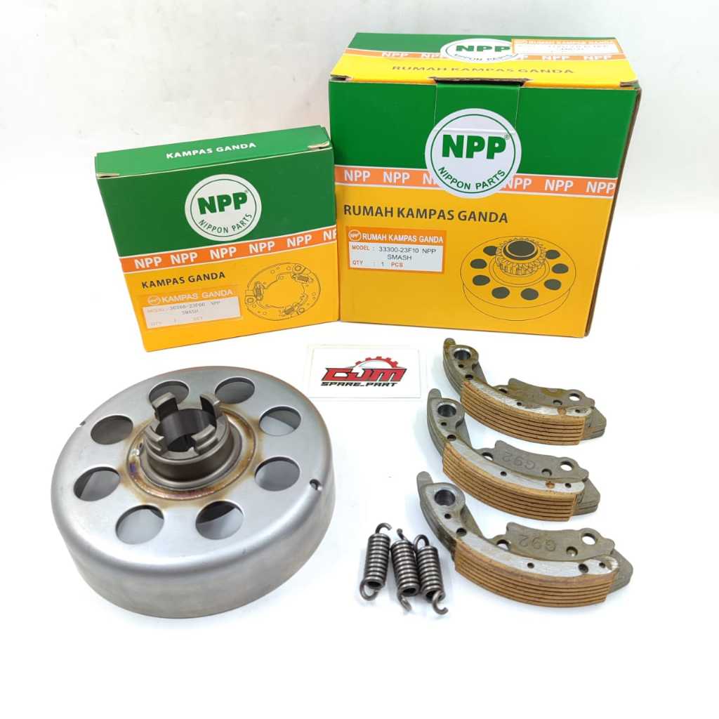 Mangkok ganda+kampas ganda Smash 110 smash new titan original npp