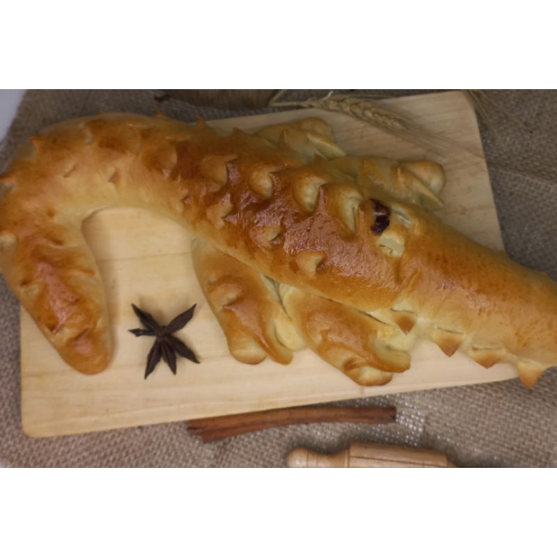 

ROTI BUAYA UK 20cM // ROTI BUAYA CEMILAN/HANTARAN