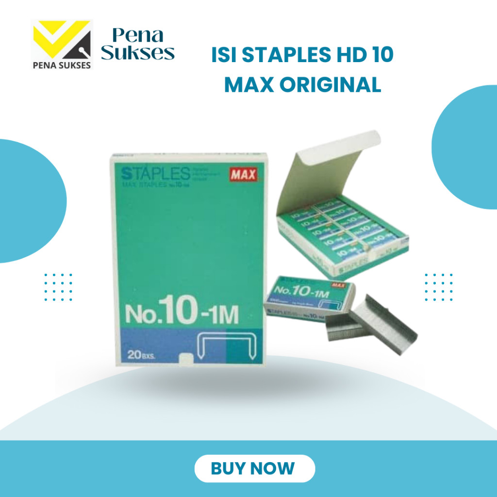 ISI STAPLES HD 10 MAX ORIGINAL | STAPLER