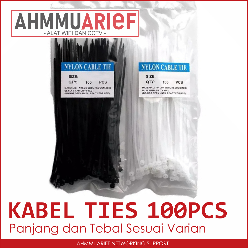 

TALI KABEL CABLE KREK TIE TIES TIS RIPET NYLON PENGIKAT