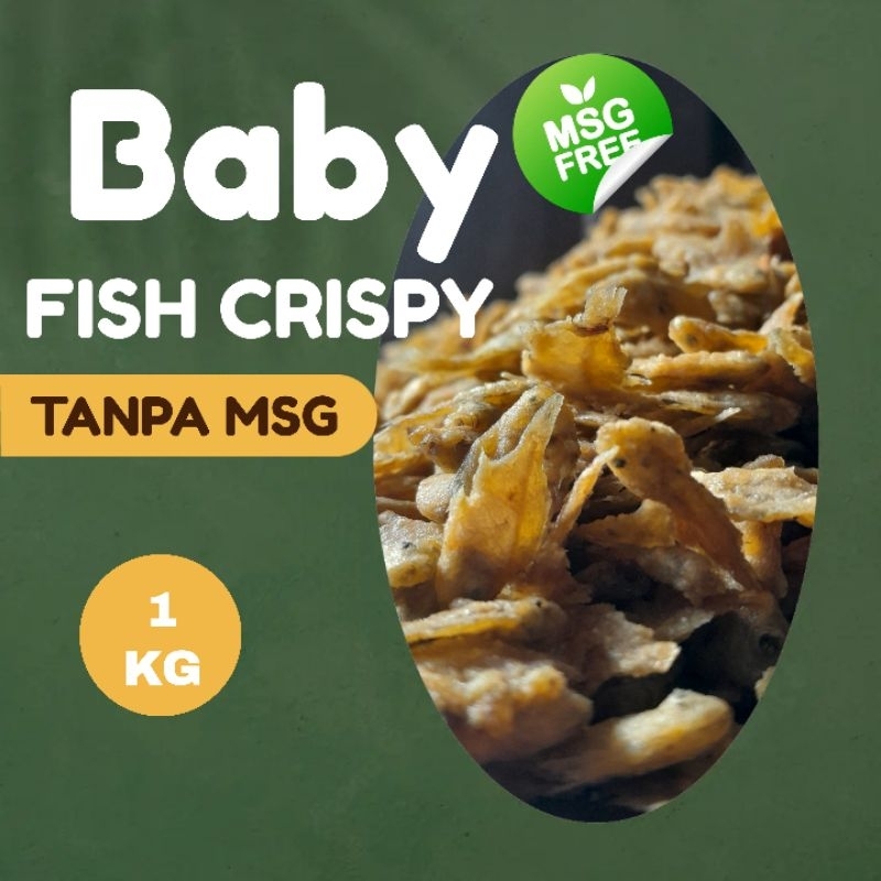 

Baby Fish | Baby Fish Crispy | Baby Fish Ikan Crispy 1Kg
