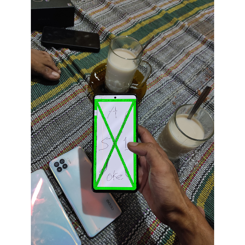 samsung a51 6/128 minus greenline