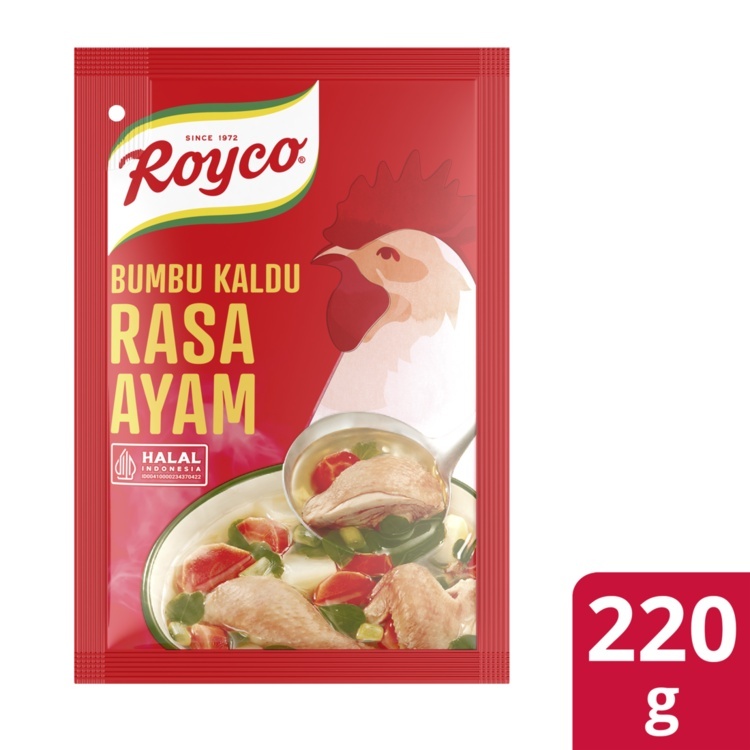 

Royco BUMBU KALDU Penyedap Makanan Penyedap Rasa AYAM 220G