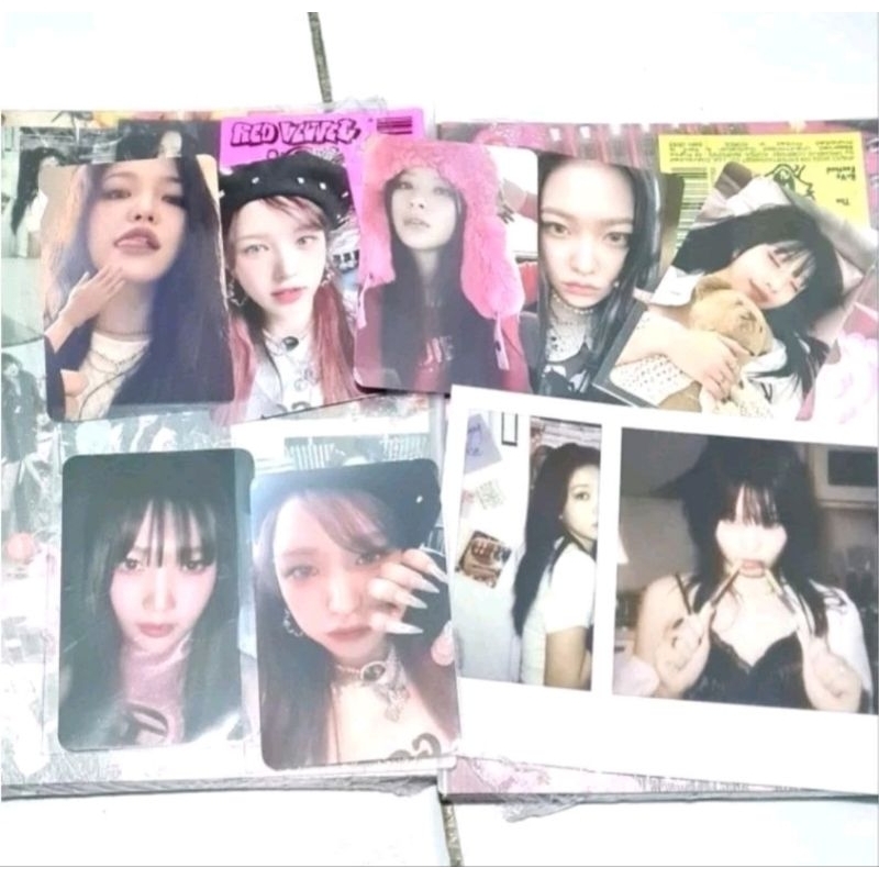 RED VELVET Photocard / Polaroid / SmStore POB - Official From Album Birthday wendy yeri joy seulgi