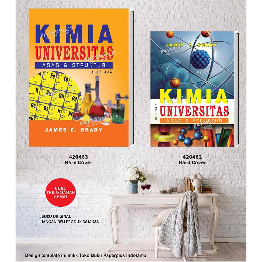 Kimia Universitas Jilid 2 / HC / James E. Brady / 568