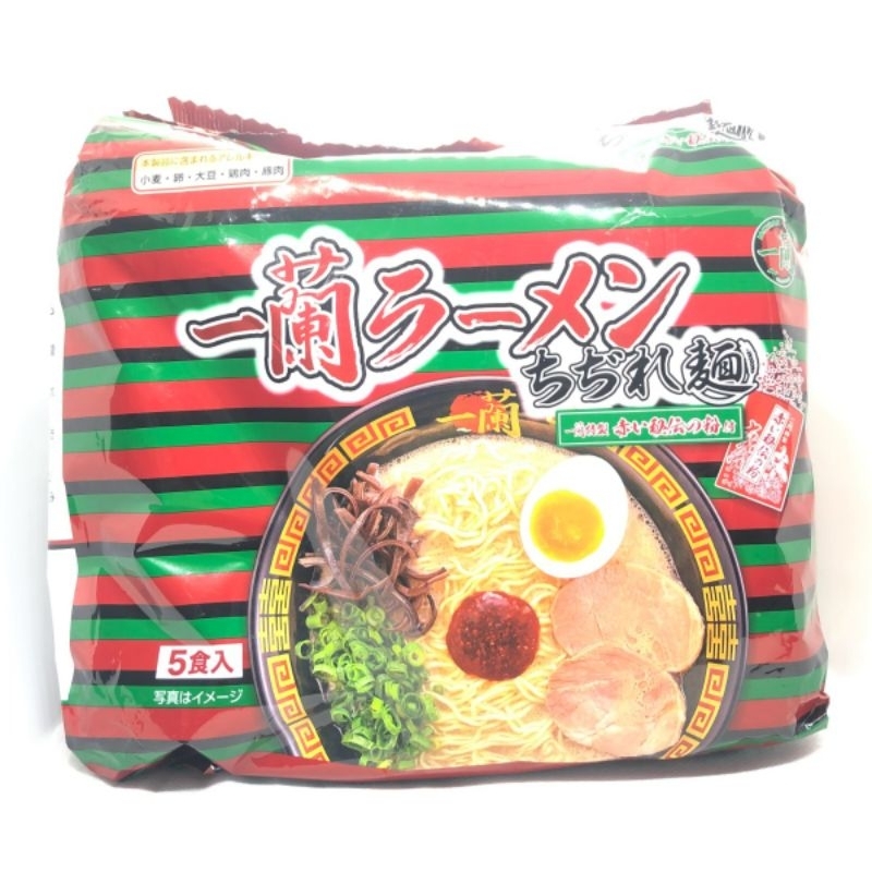 

ICHIRAN Ramen Curly Mie Keriting 5 porsi