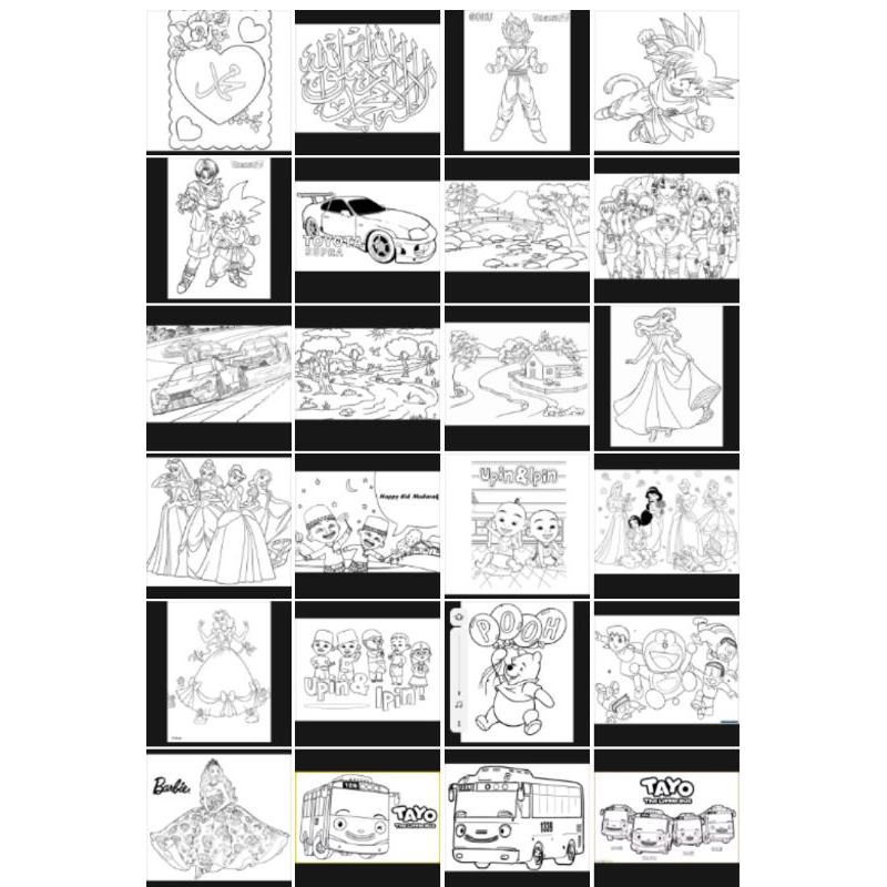 gambar mewarnai anak