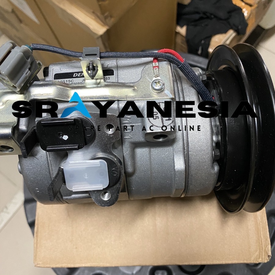 Kompresor Compressor AC Truk HINO 500, Fm260 24V Original 10S15C Denso 7420