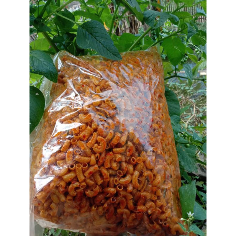 

Makroni Bantat Makroni Kriuk Pedas Daun Jeruk 500gram