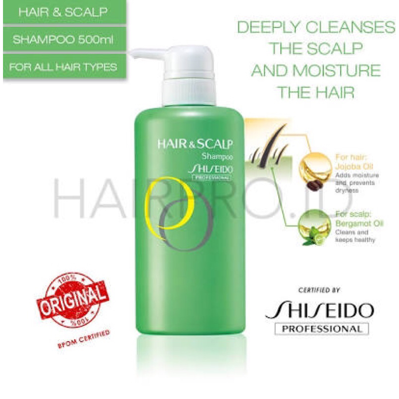 Shiseido Profesional HAIR & SCLAP SHAMPOO 500ml
