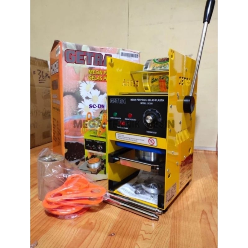 Cup Sealer Getra Mesin Pres Cup Sealer Gelas