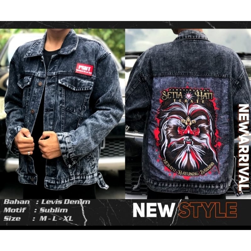 JAKET BUJANG GANONG // JAKET PSHT KEREN // JAKET PSHT DISTRO // JAKET TERATE