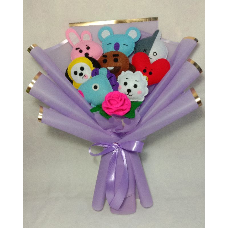 BUKET BT21 | BUKET BUNGA | BUKET BONEKA | BUKET