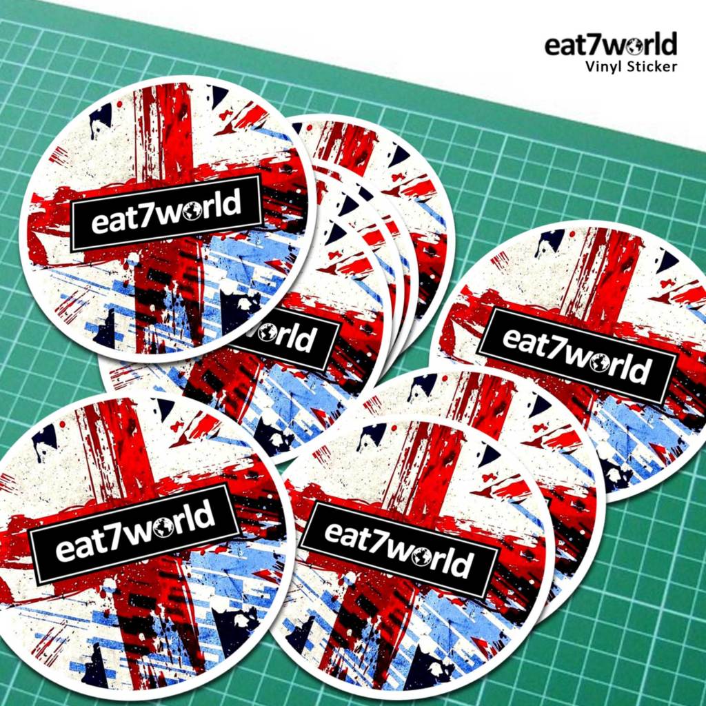 

Eat7World Stiker Vinyl Bulat