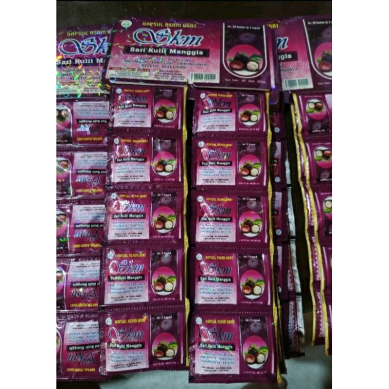 Kapsul  Asam Urat SKM (Sari Kulit Manggis)