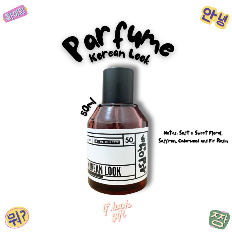 Parfum Buket 50ml Korean Look Tahan Lama BEST SELLER | Farfum Parfume Bouquet Perfume Minyak Wangi C