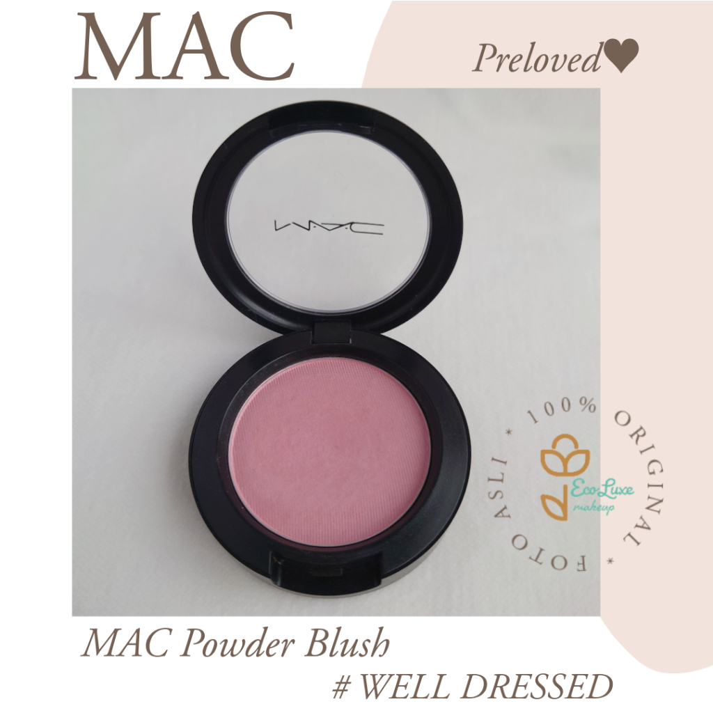 MAC Blush On MAC Powder Blush WELL DRESSED (Preloved)