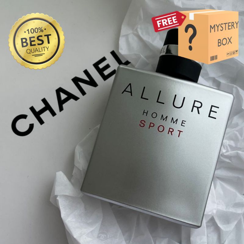 ✓Best Quality No.1 PARFUM CH4NEL 4LLUR3 H0ME SPORT 100ML by iConic Parfume Singapore Branded