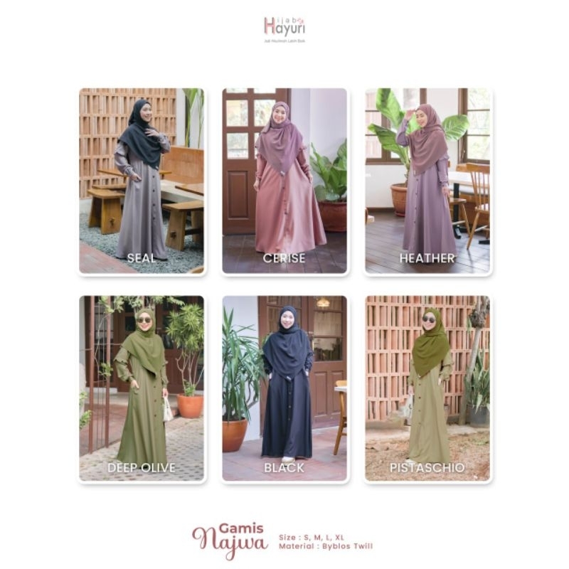 GAMIS NAJWA BY HAYURI HIJAB
