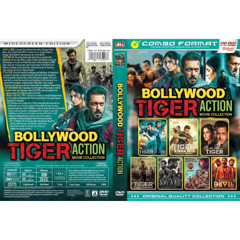 Kaset Koleksi Film India Bollywood Tiger Action