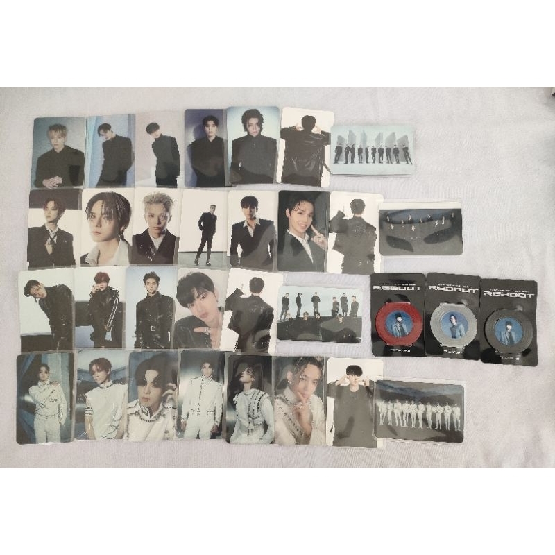 (READY STOCK) OFFICIAL YG TAG ALBUM TREASURE REBOOT PC PHOTOCARD RED WHITE GRAY ONYX (BACA DESKRIPSI