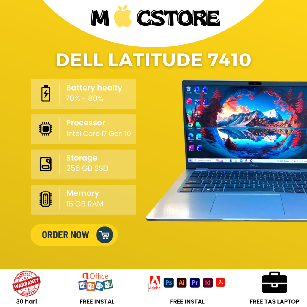 Dell Latitude 7410 i7 Gen 10