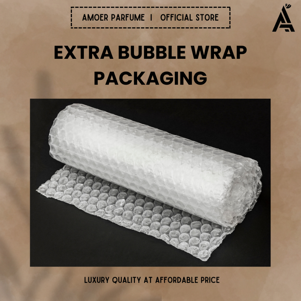 

Extra Bubble Wrap Packing - Amoer Parfume