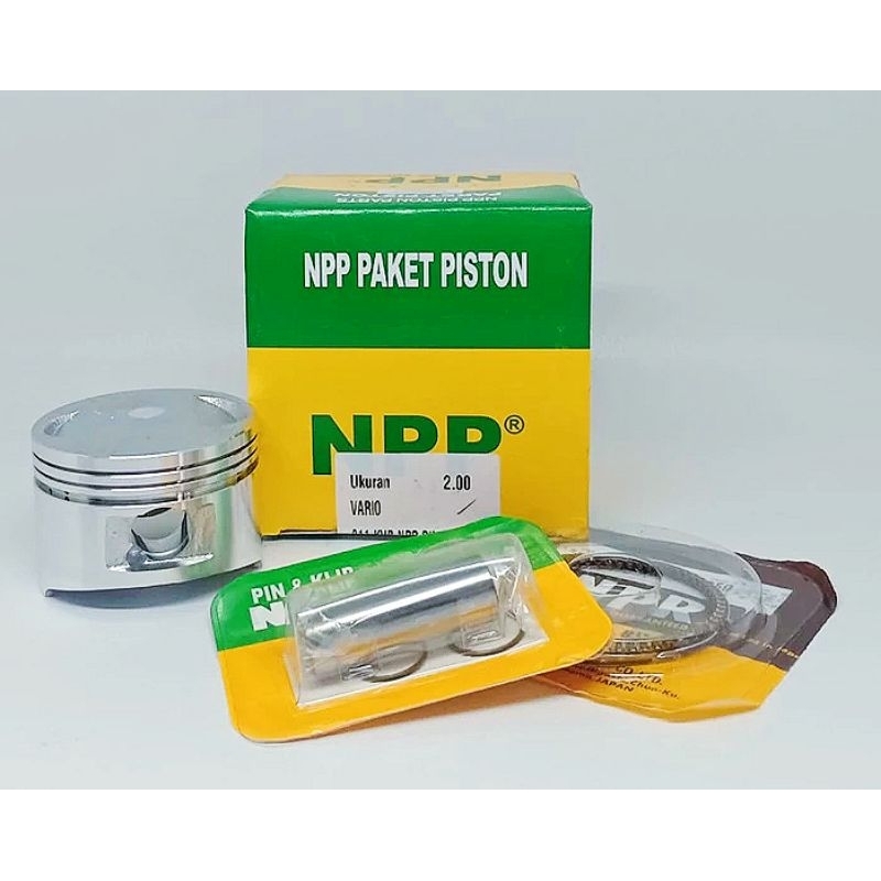 PISTON KIT SEHER KOMPLIT VARIO KARBU/VARIO TECHNO 110 OS STD 50 100 150 200 MERK NPP. 011-KVB-NPP OR