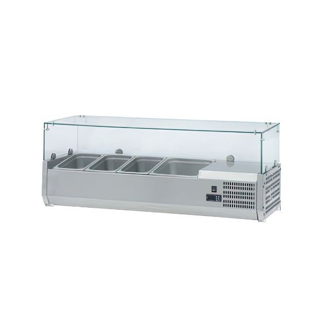 FOMAC Counter Top Salad Bar Chiller CTS-VRX1200 / Kulkas Pendingin Salad