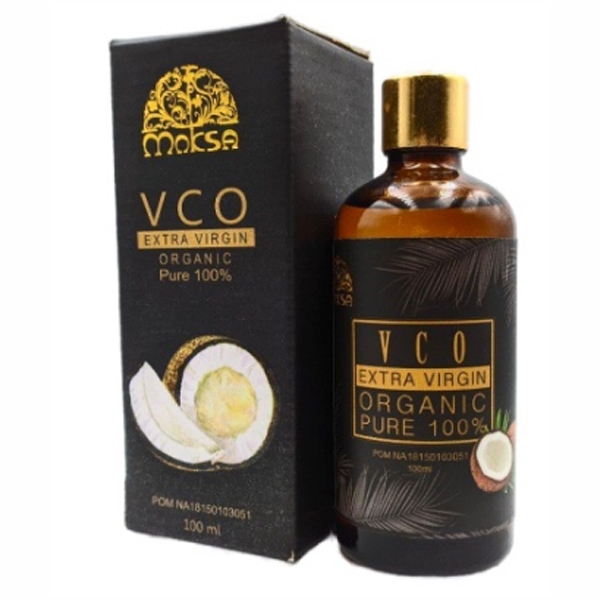 MOKSA VCO Extra Virgin Coconut Oil Organic Pure 100ml