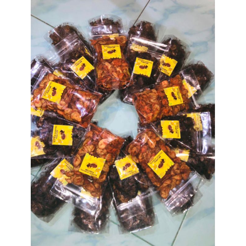 

kripik pisang coklat.