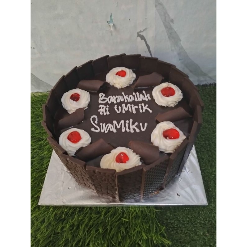 

kue ulang tahun blackforest20cm