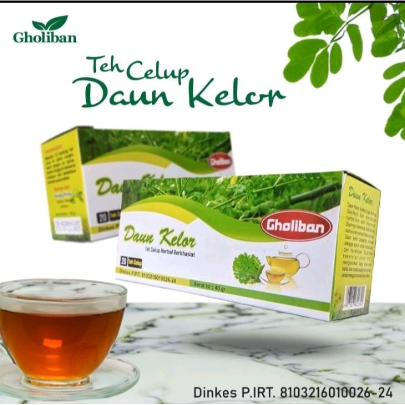 

Teh Celup Daun Kelor Gholiban