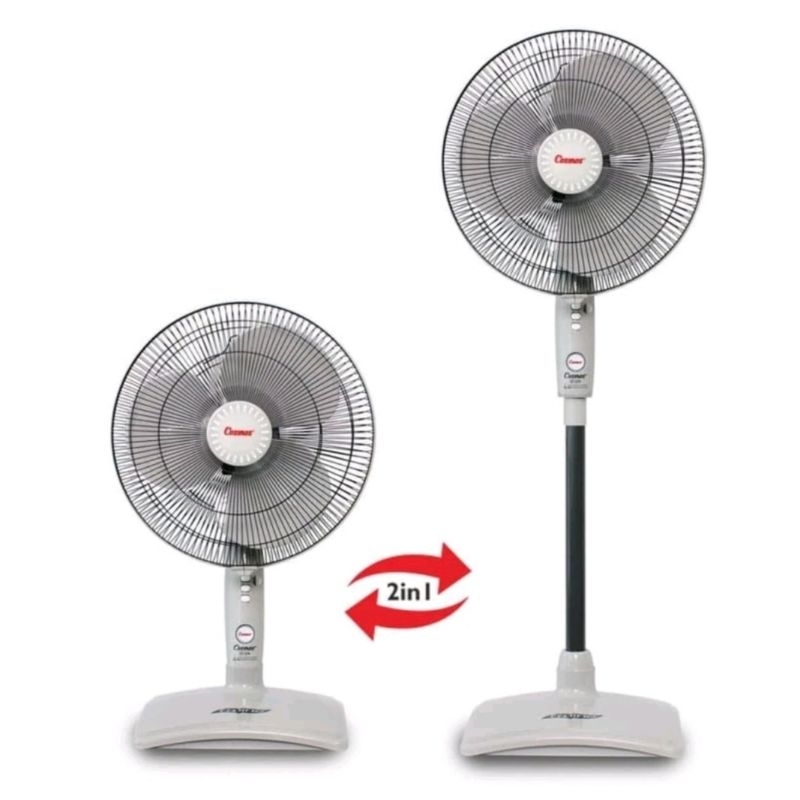 Cosmos Kipas Angin 2IN1 Kipas Berdiri Dan Kipas Meja 16SN/16inch
